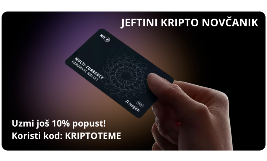 NAJJEFTINIJI KRIPTO NOVČANIK NA TRŽIŠTU